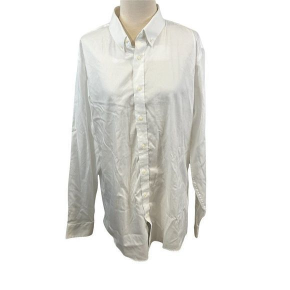NORDSTROM White Button Down Dress‎ Shirt (18)